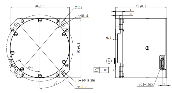 inertial measurement unit Dimensions