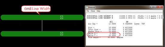 Examples of 3W principles in PCB wiring
